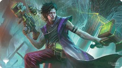 Ultra Pro - MTG Duskmourn Playmat - Winter, Cynical Opportunist (Commander)